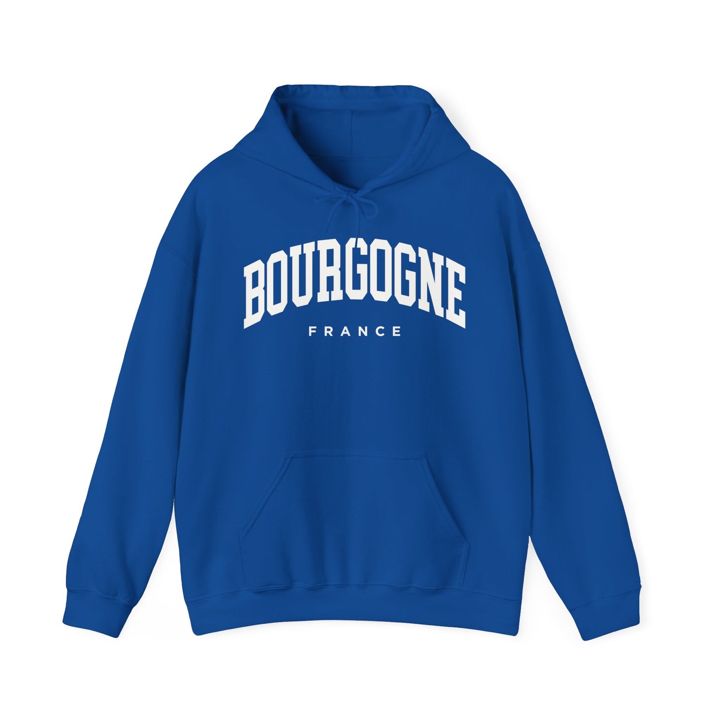 Burgundy France Hoodie