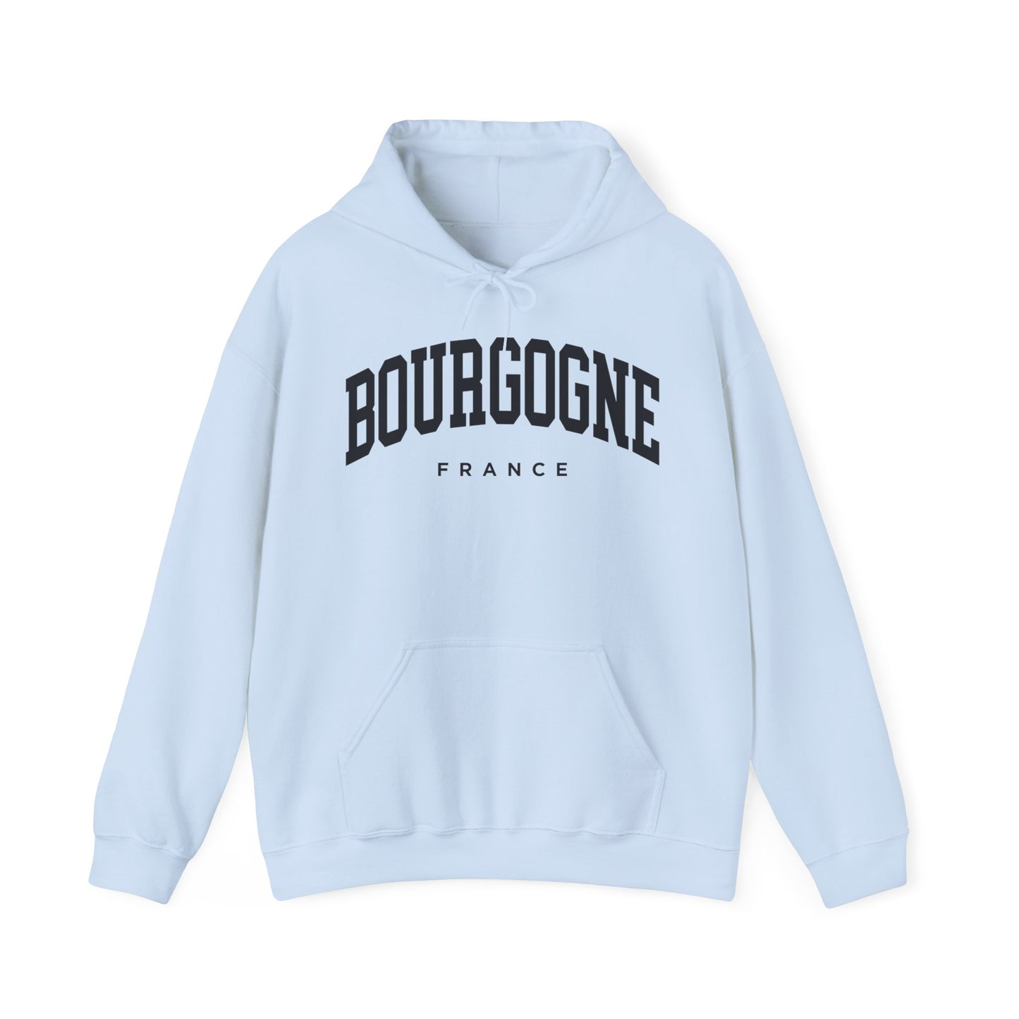 Burgundy France Hoodie
