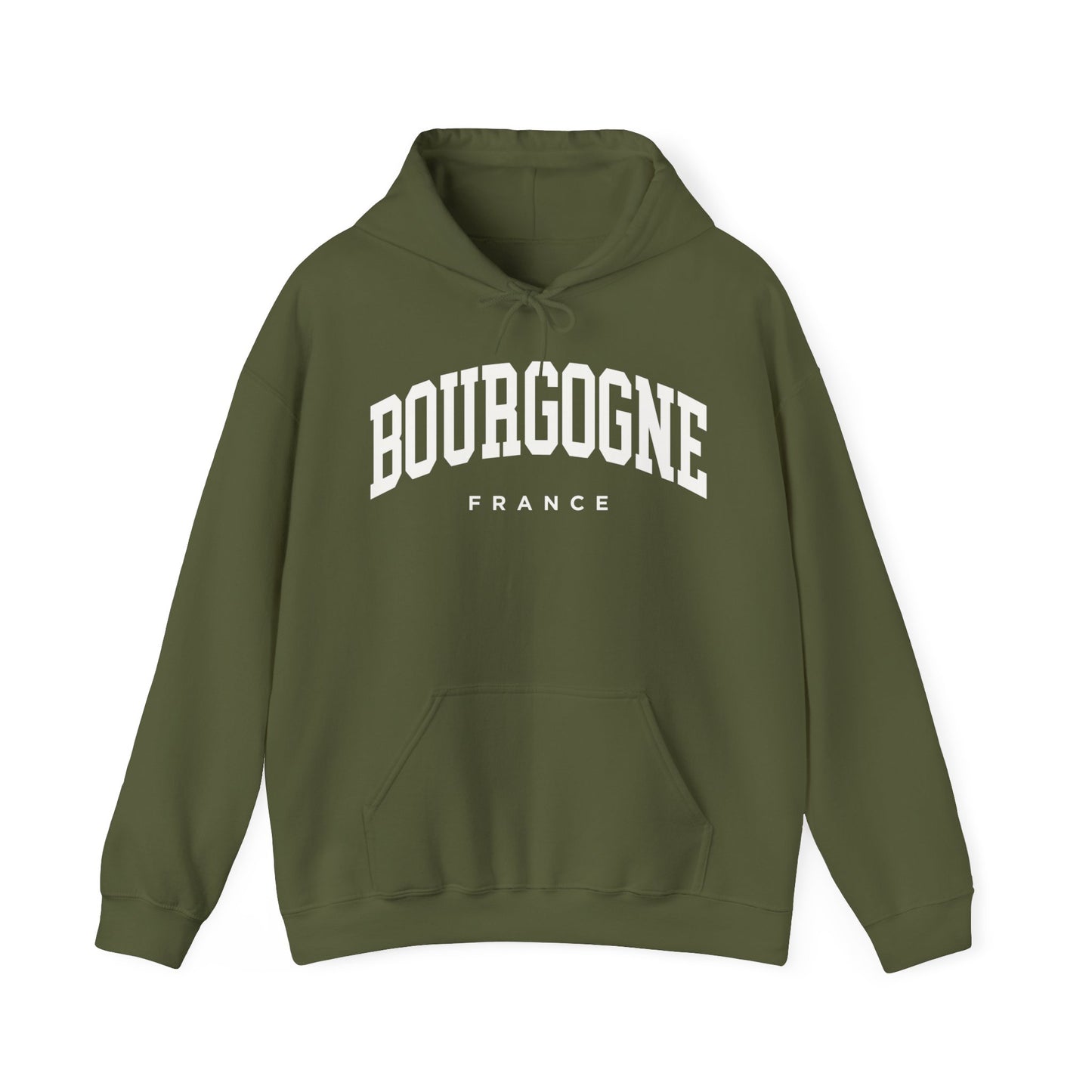 Burgundy France Hoodie