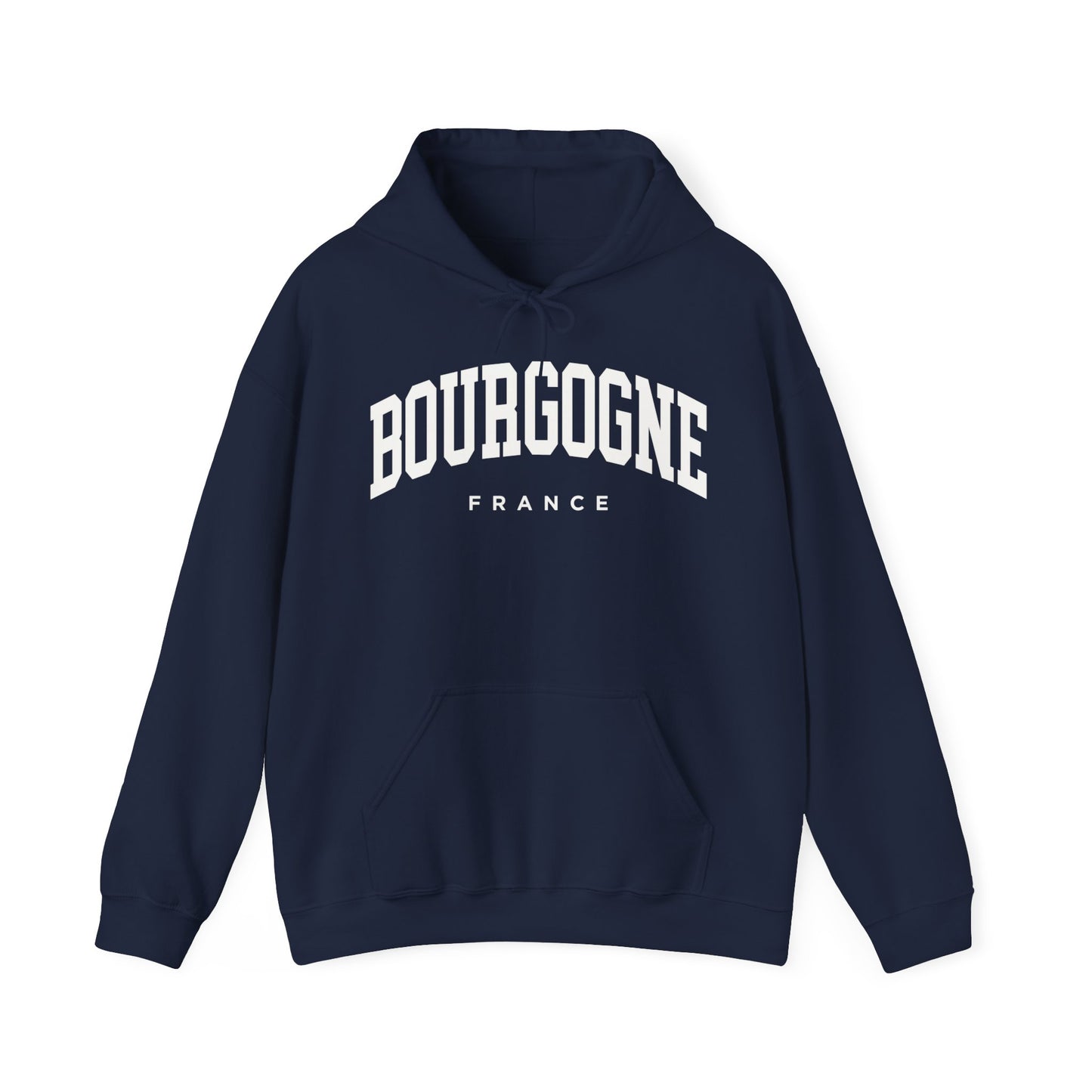 Burgundy France Hoodie